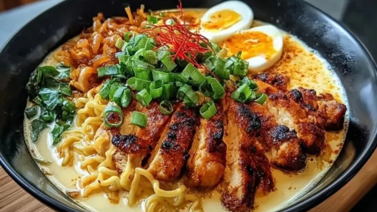 4. Spicy Garlic Ramen