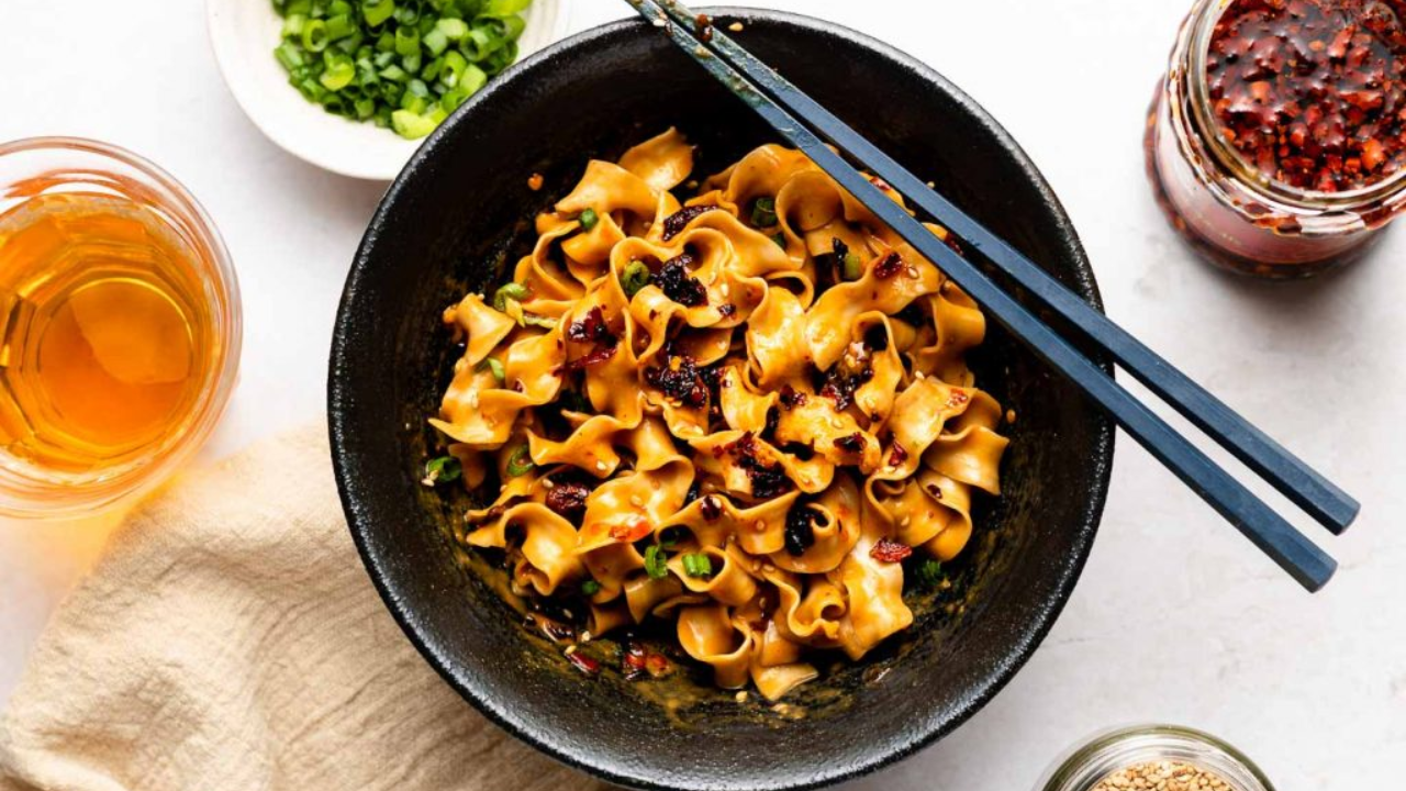 2. Chili Crisp Noodles