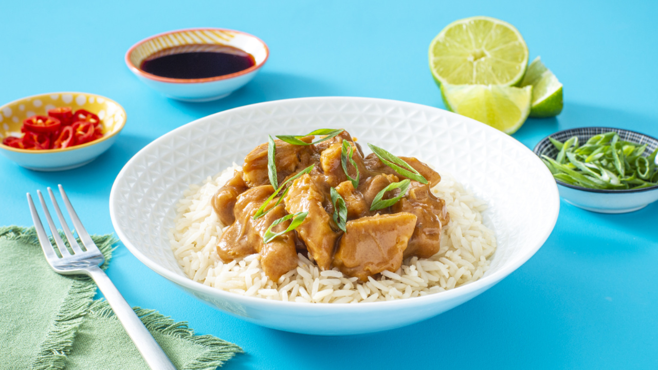 6. Thai Peanut Chicken