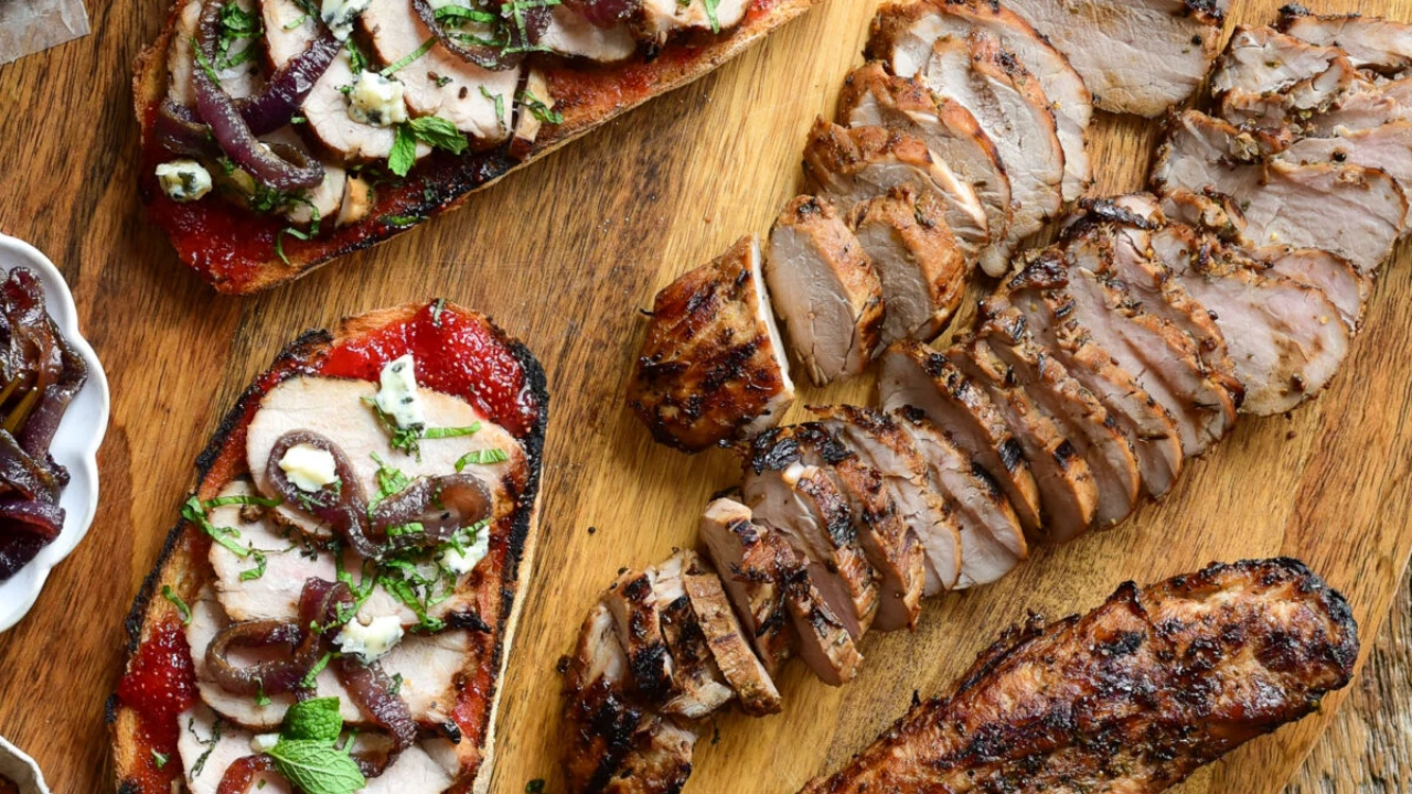 6. Honey Mustard Pork Tenderloin