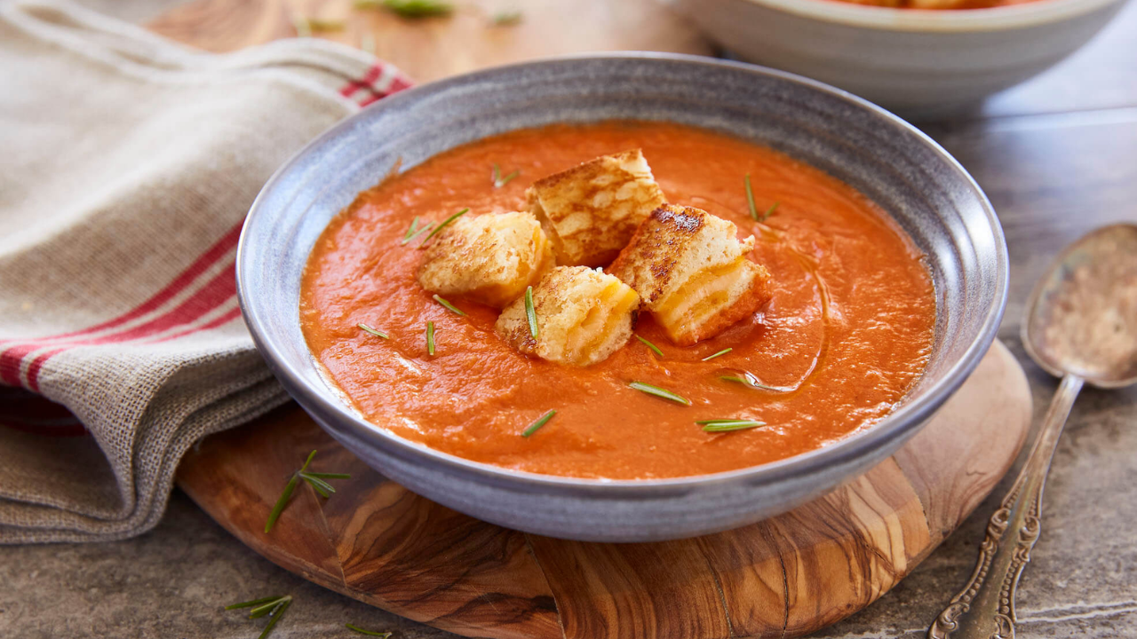 8. Creamy Tomato Soup