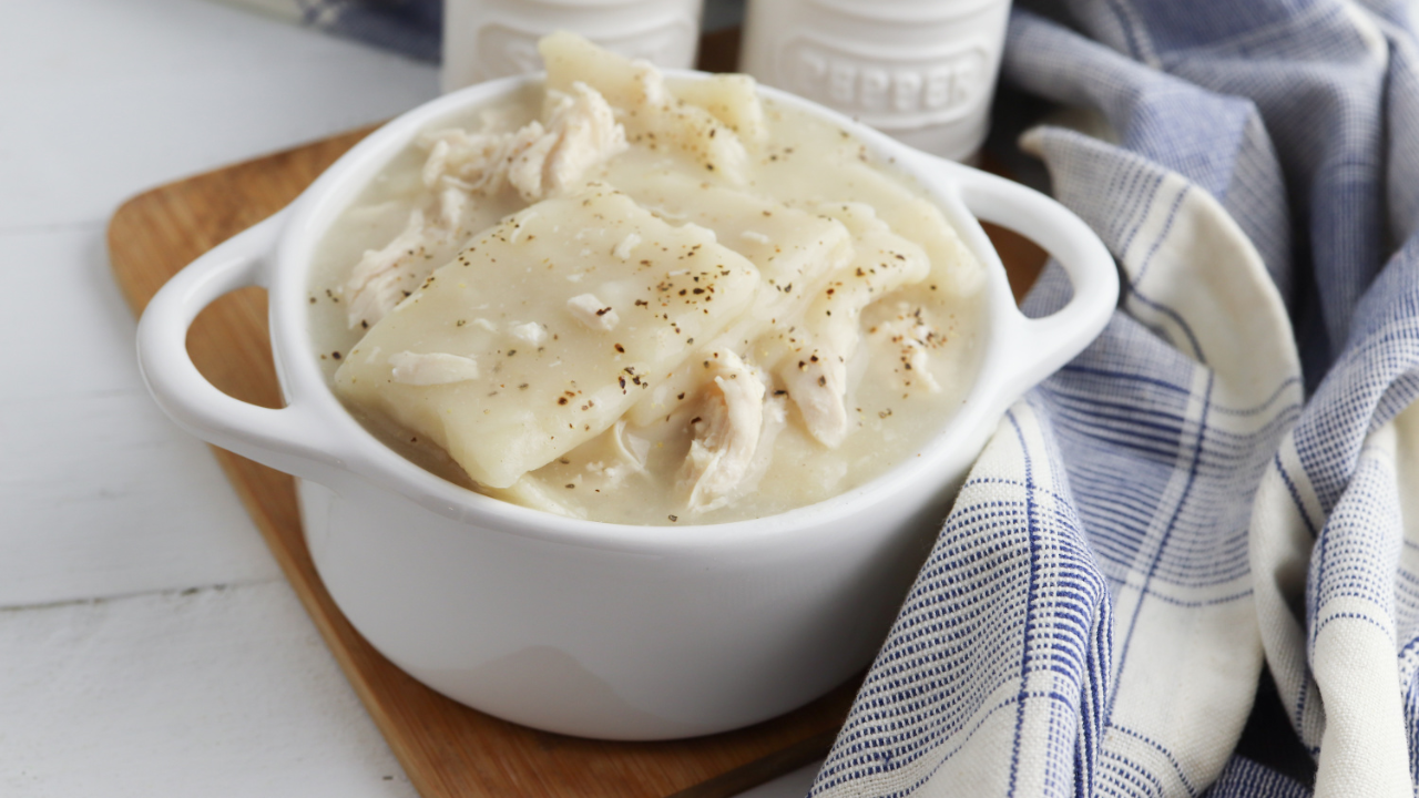 1. Chicken and Dumplings