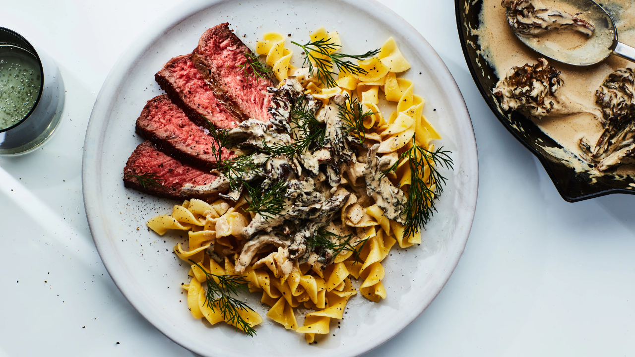 6. Beef Stroganoff