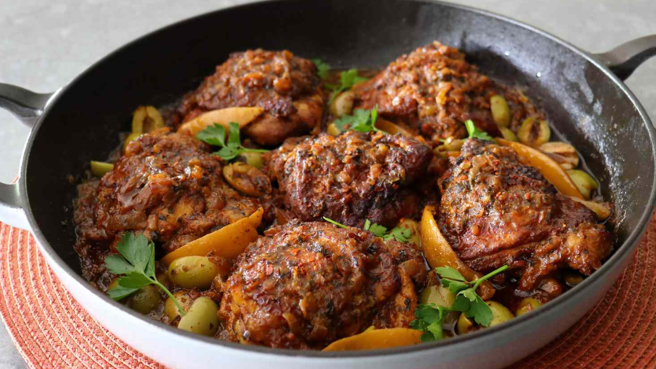 10. Moroccan Chicken Tagine