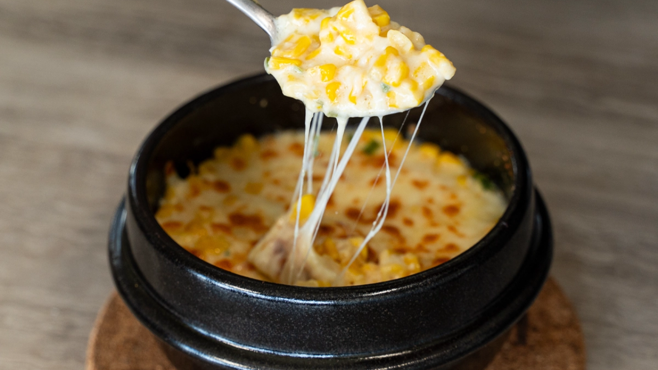 2. Korean Corn Cheese
