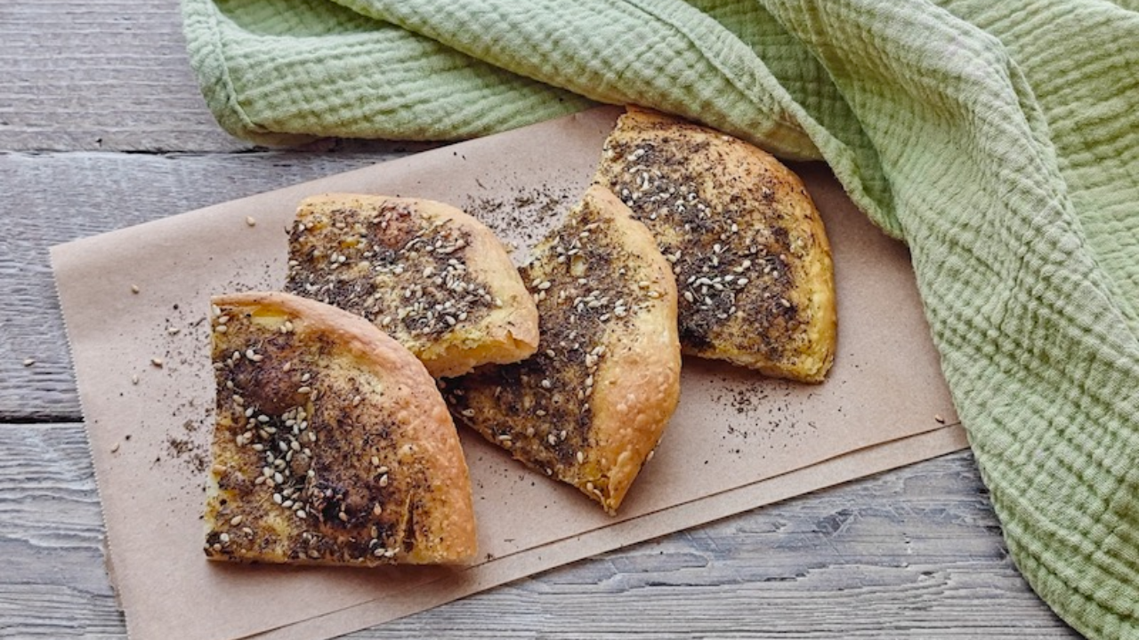 8. Lebanese Manakish Zaatar