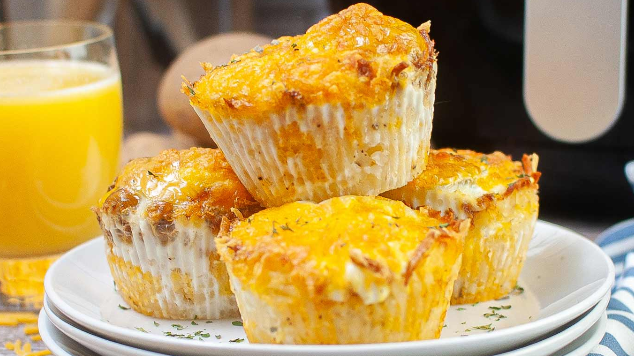 7. Air Fryer Egg White Muffins
