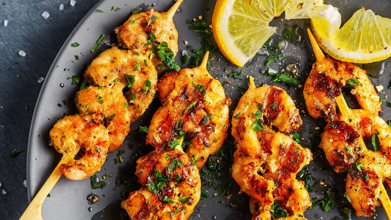 5. Air Fryer Shrimp with Paprika Lime