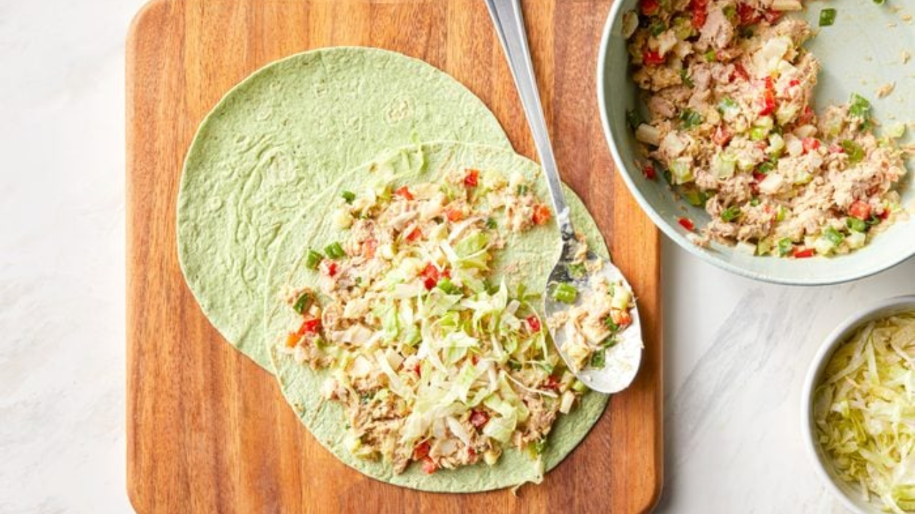 2. Spicy Tuna Avocado Wrap