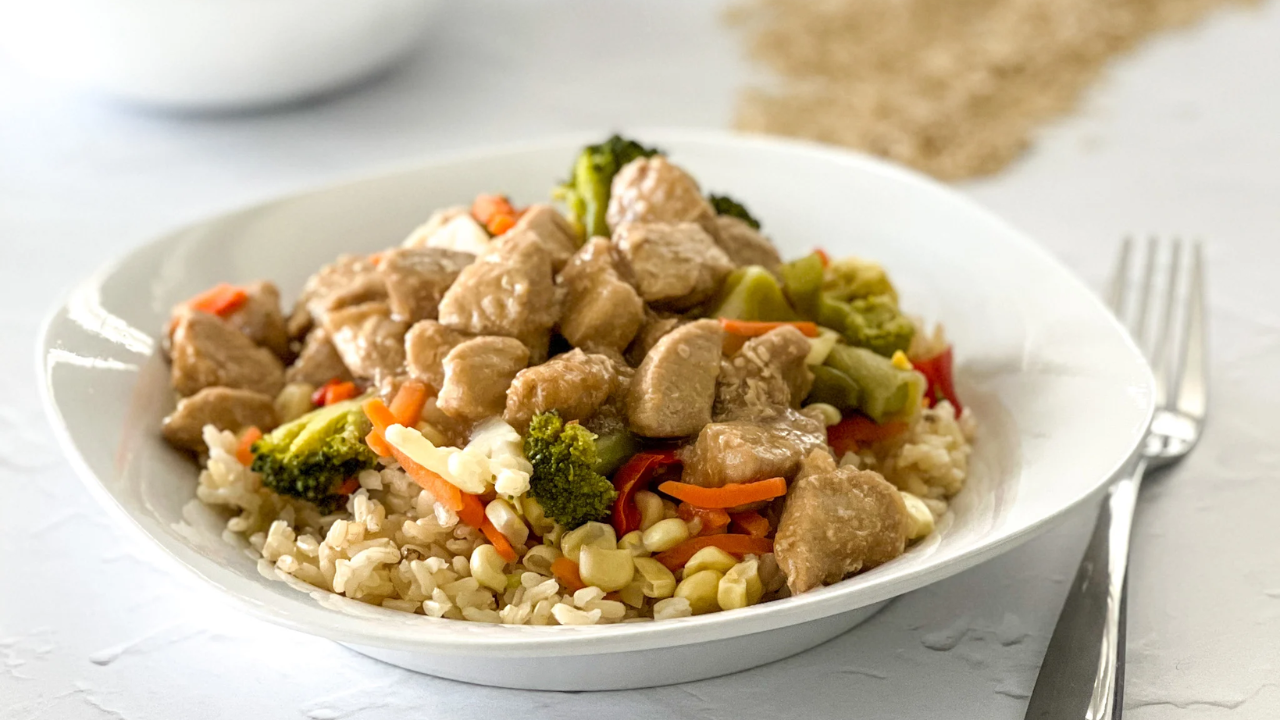 6. Teriyaki Chicken Rice Bowl