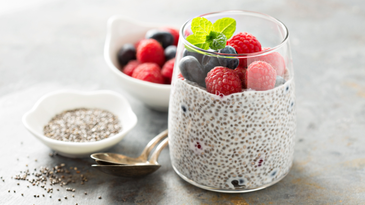 9. High-Protein Chia Pudding