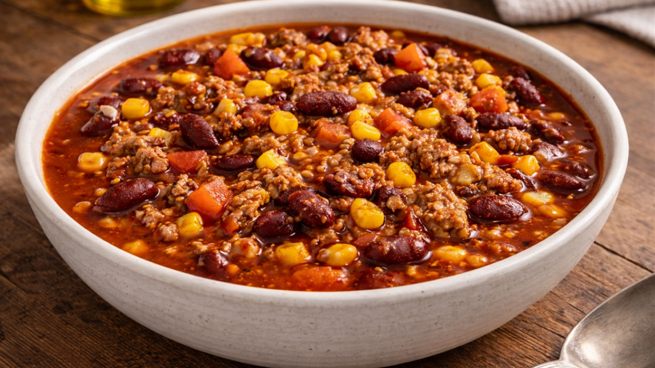 3. High-Protein Turkey Chili