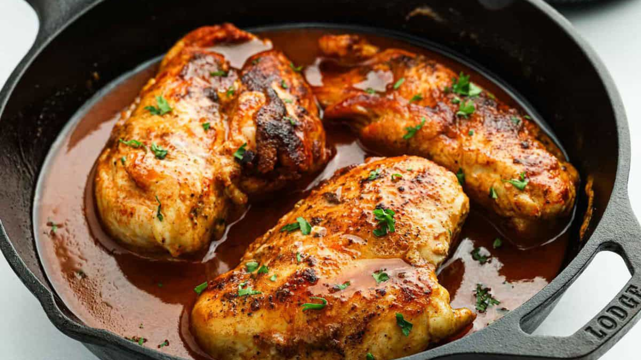 2. Honey Butter Skillet Chicken