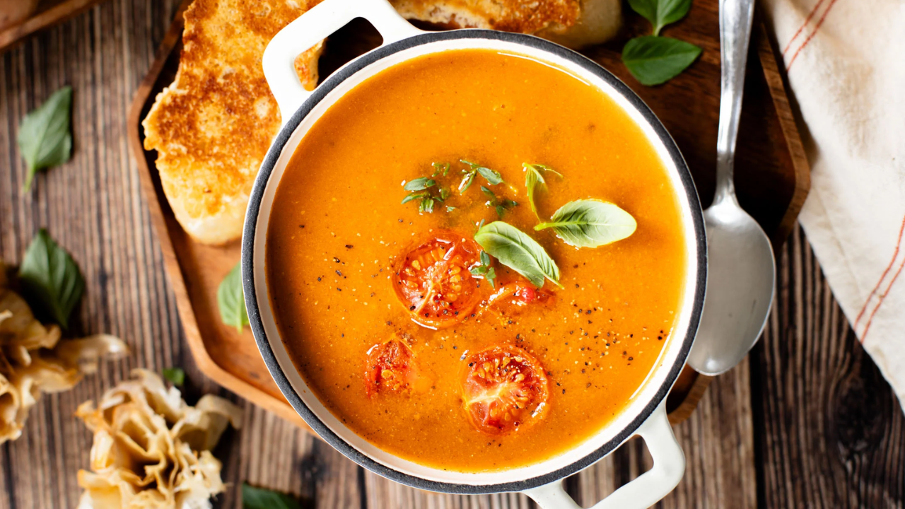 5. Roasted Garlic Tomato Soup
