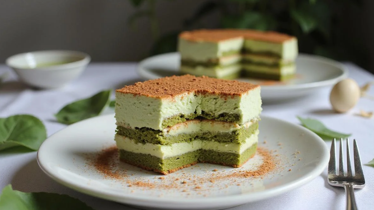 4. Matcha Tiramisu