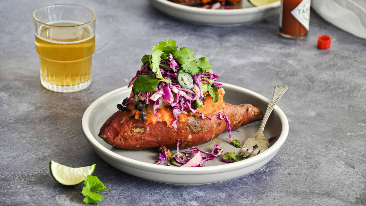 8. Loaded Sweet Potato Bowls