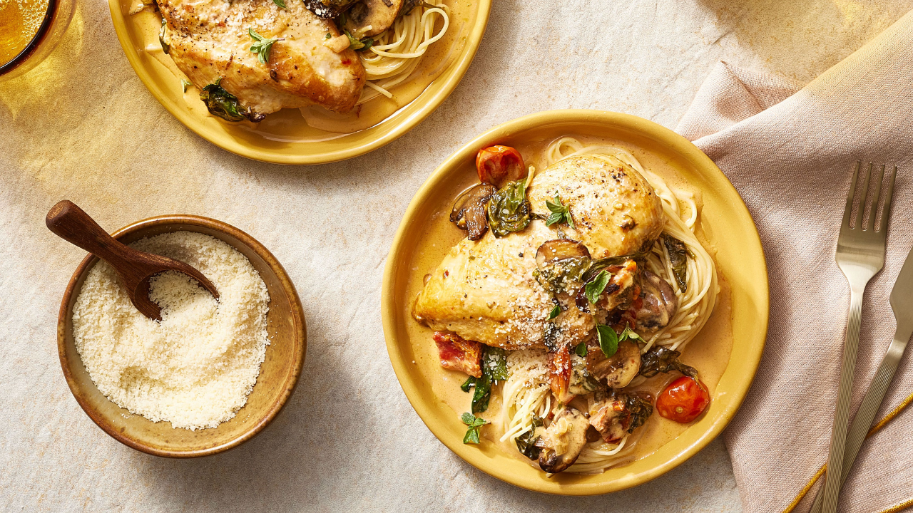 10. Creamy Tuscan Chicken