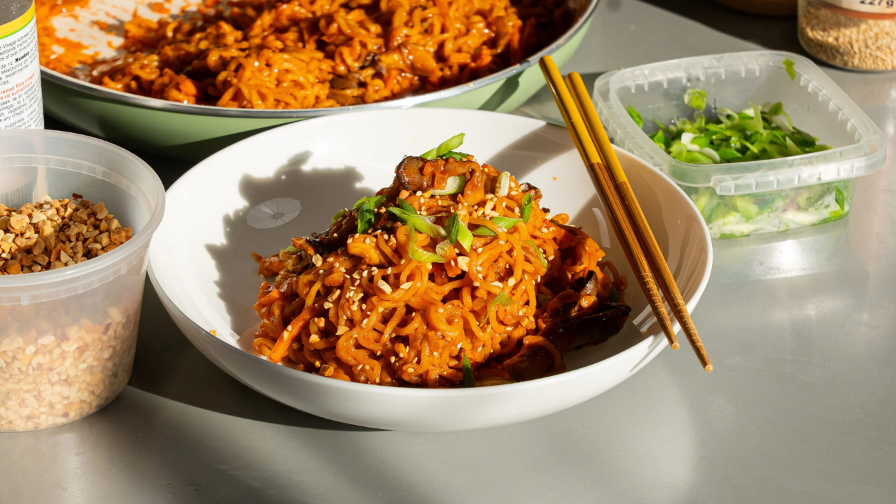 2. Korean Gochujang Butter Noodles