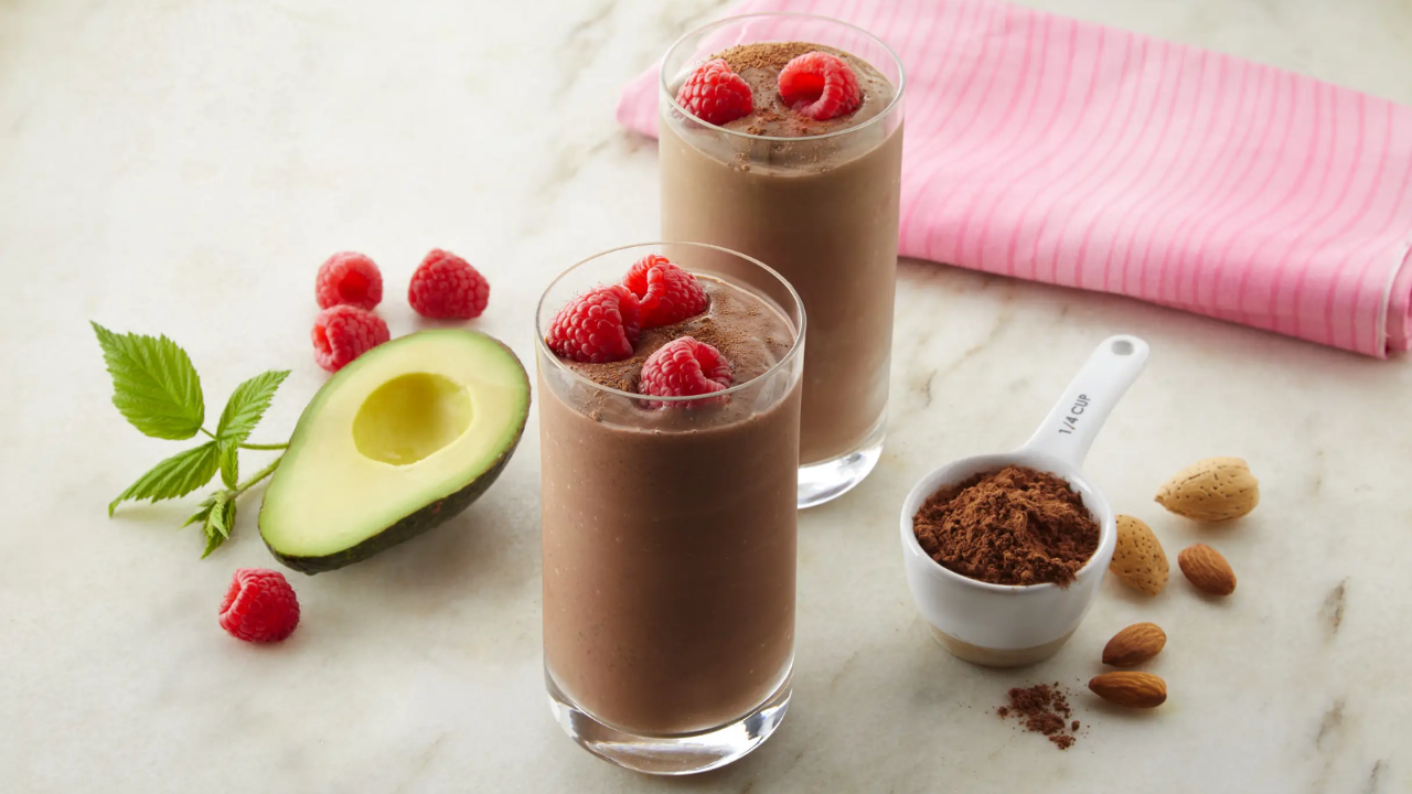 5. Chocolate Avocado Smoothie