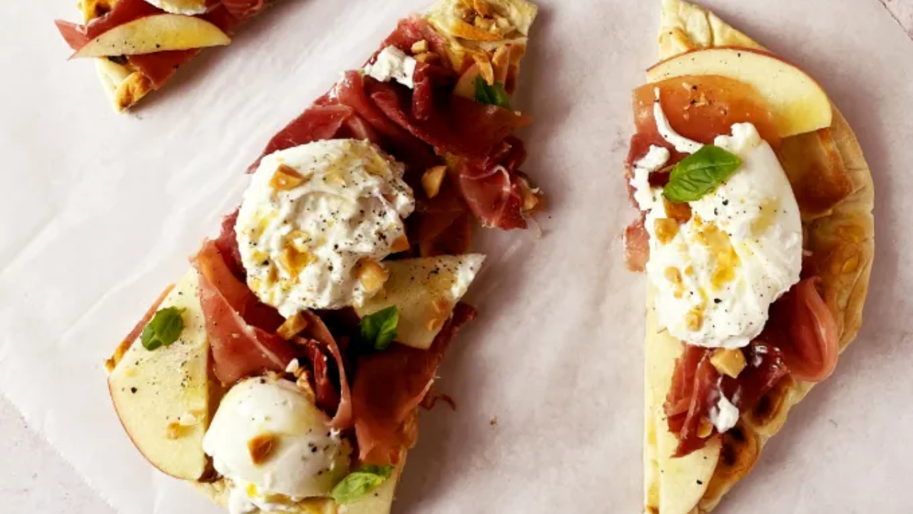 5. Zaalouk Toasts with Burrata