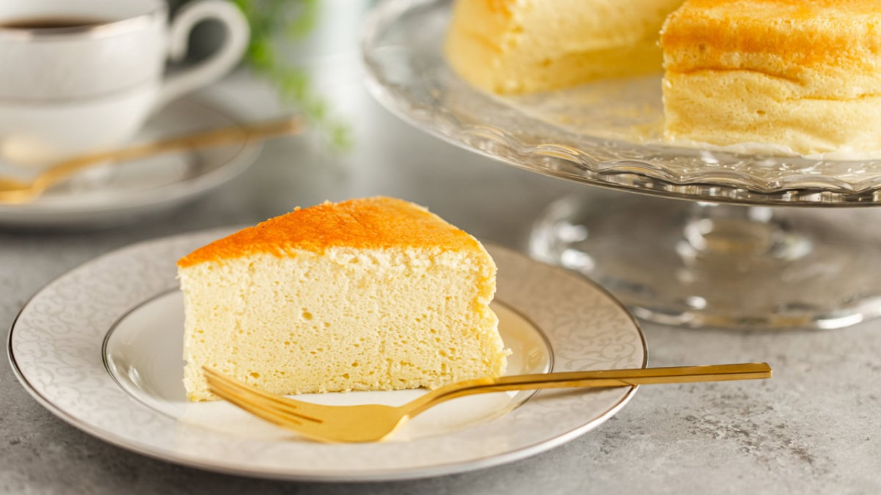 1. Jiggly Japanese Cheesecake