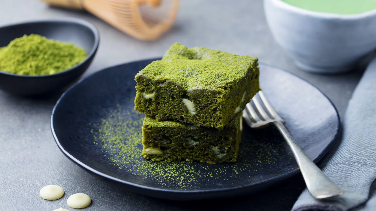 2. Matcha Brownies