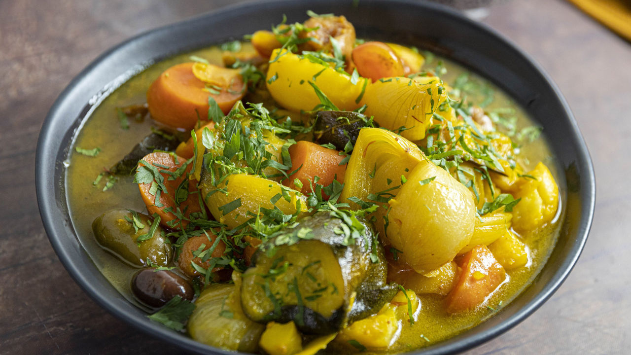 8. Vegetable Tagine