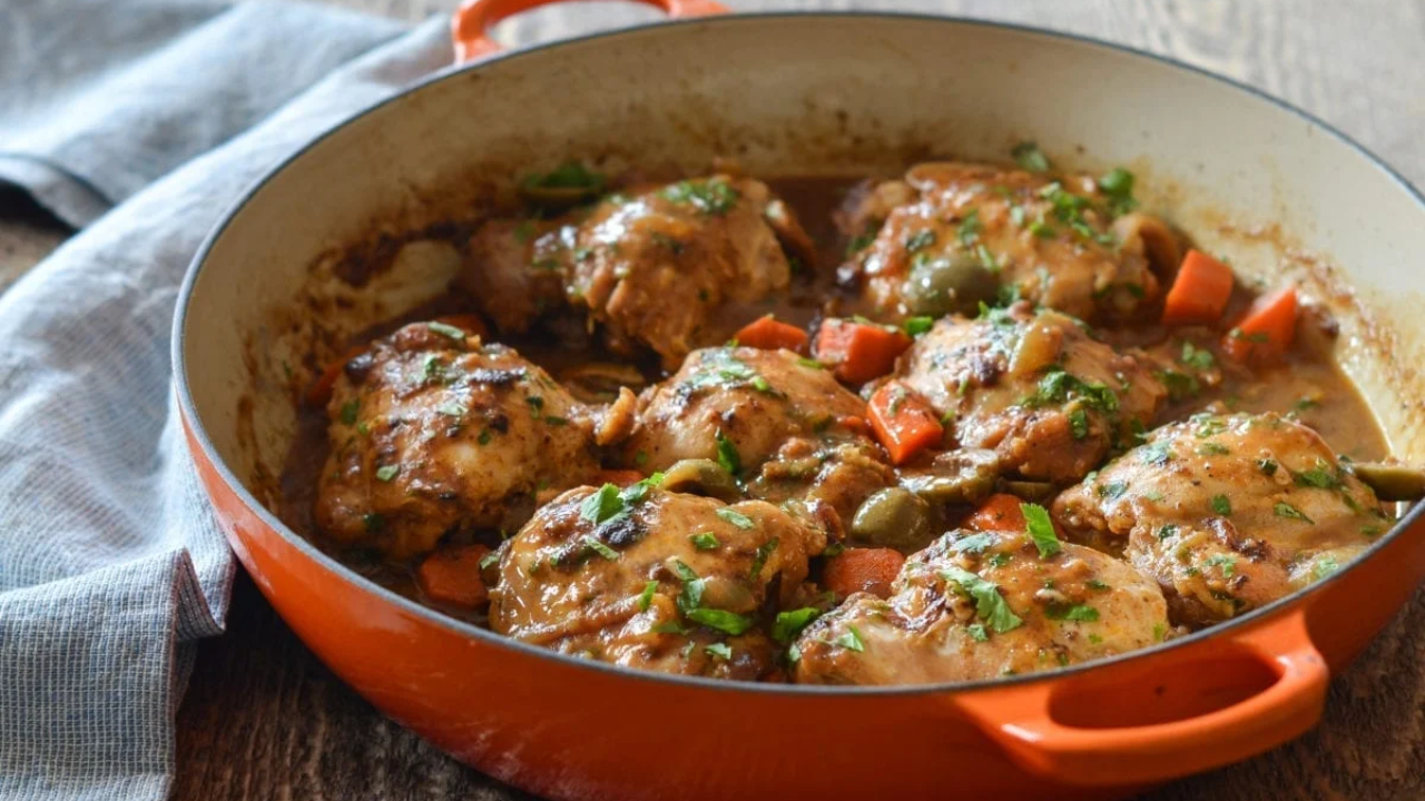 6. Chicken Tagine