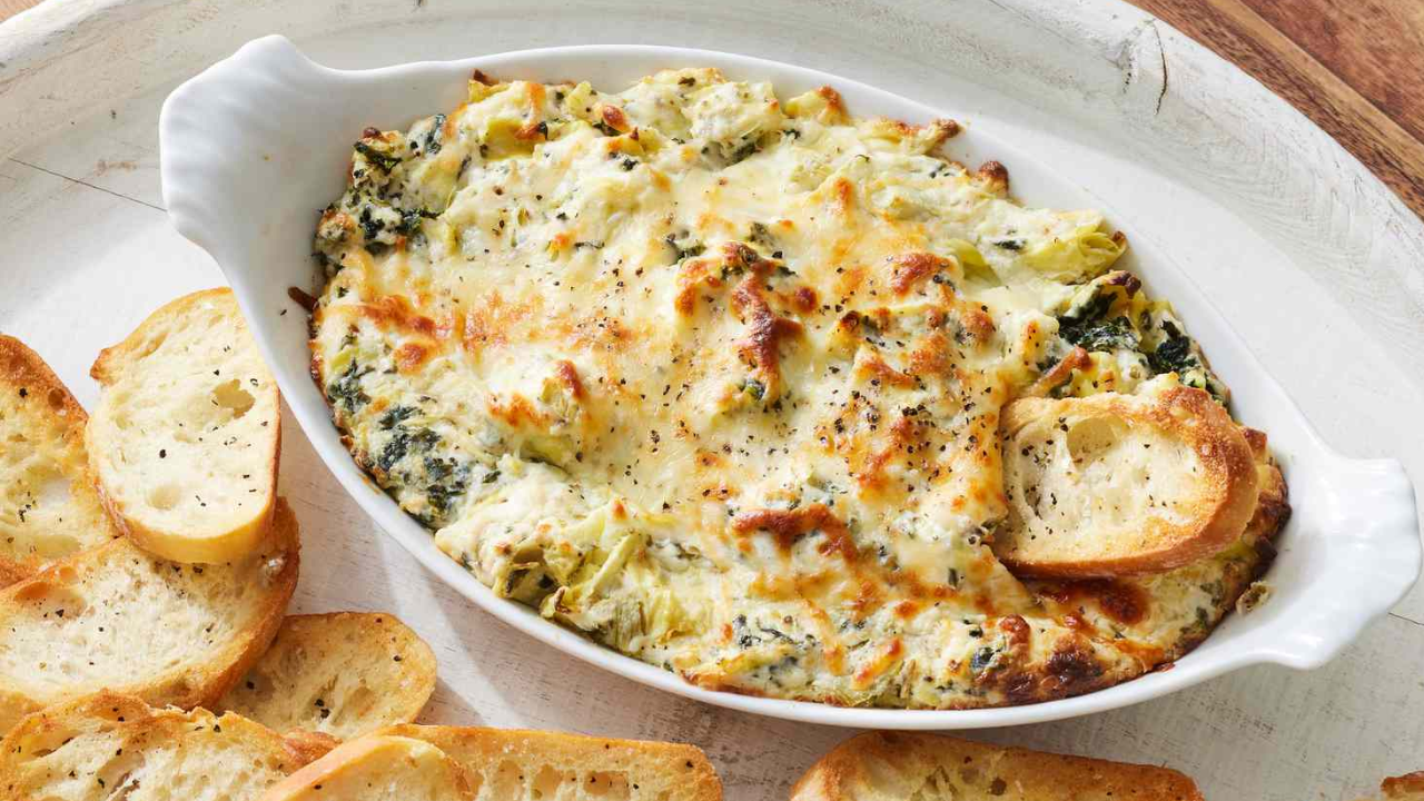 1. Spinach Artichoke Dip