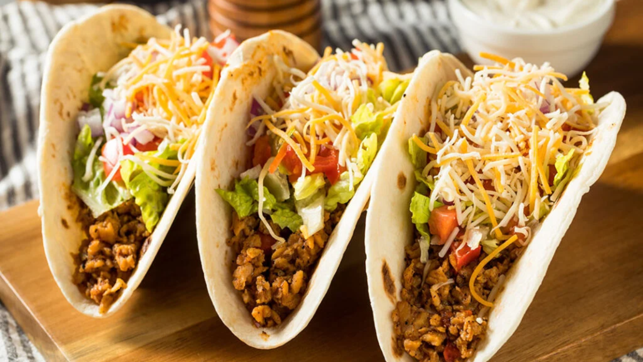7. Ground Beef Tacos
