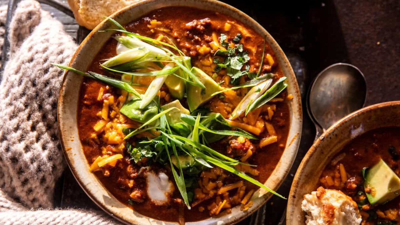 4. Easy Chipotle Cheddar Beef Chili