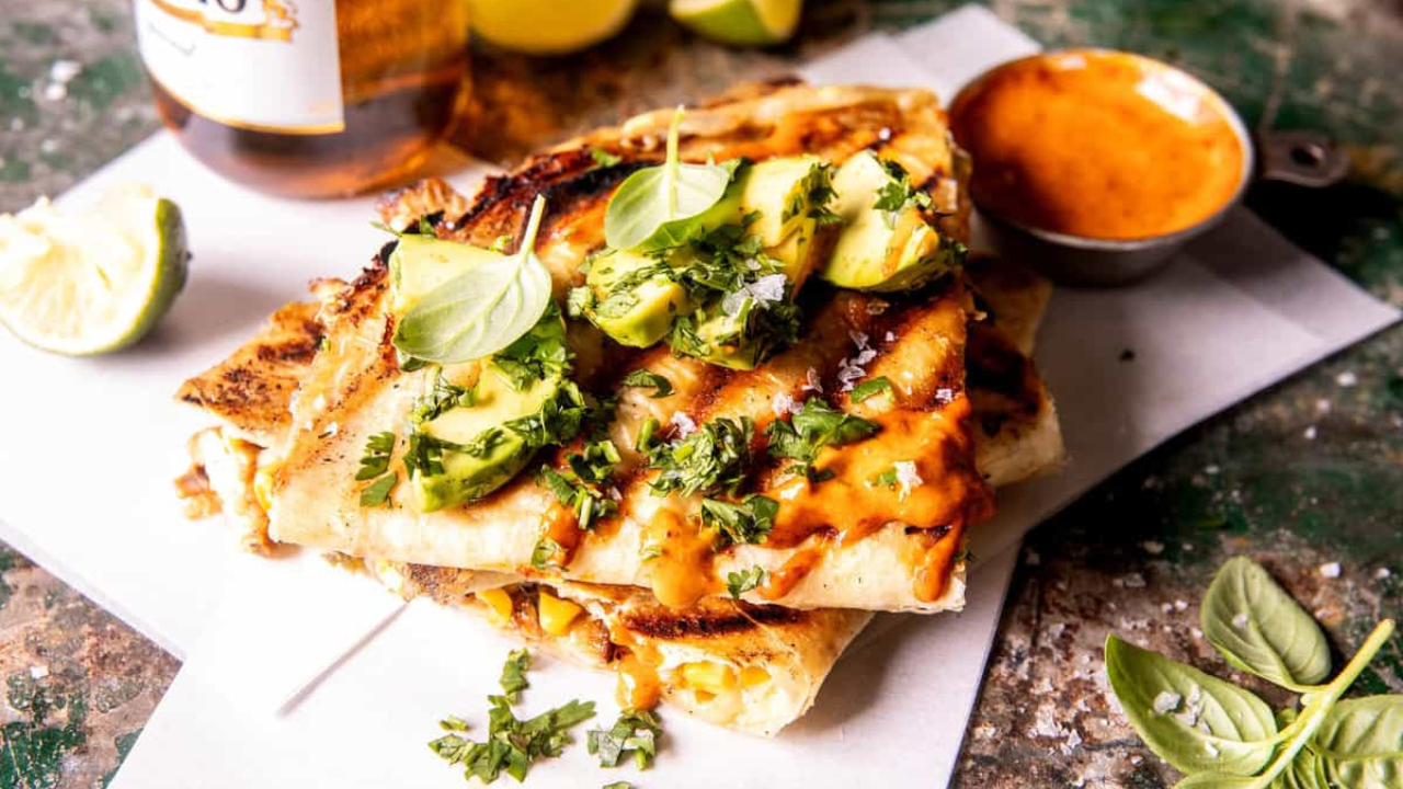 10. Chipotle Chile Lime Chicken Quesadillas