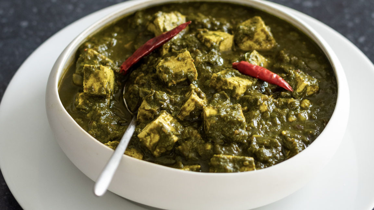 2. Palak Paneer