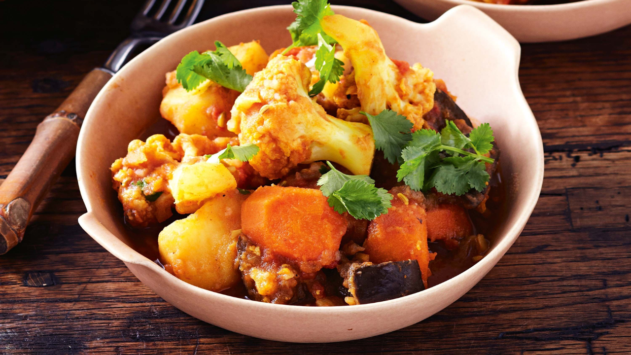 9. Mixed Vegetable Curry