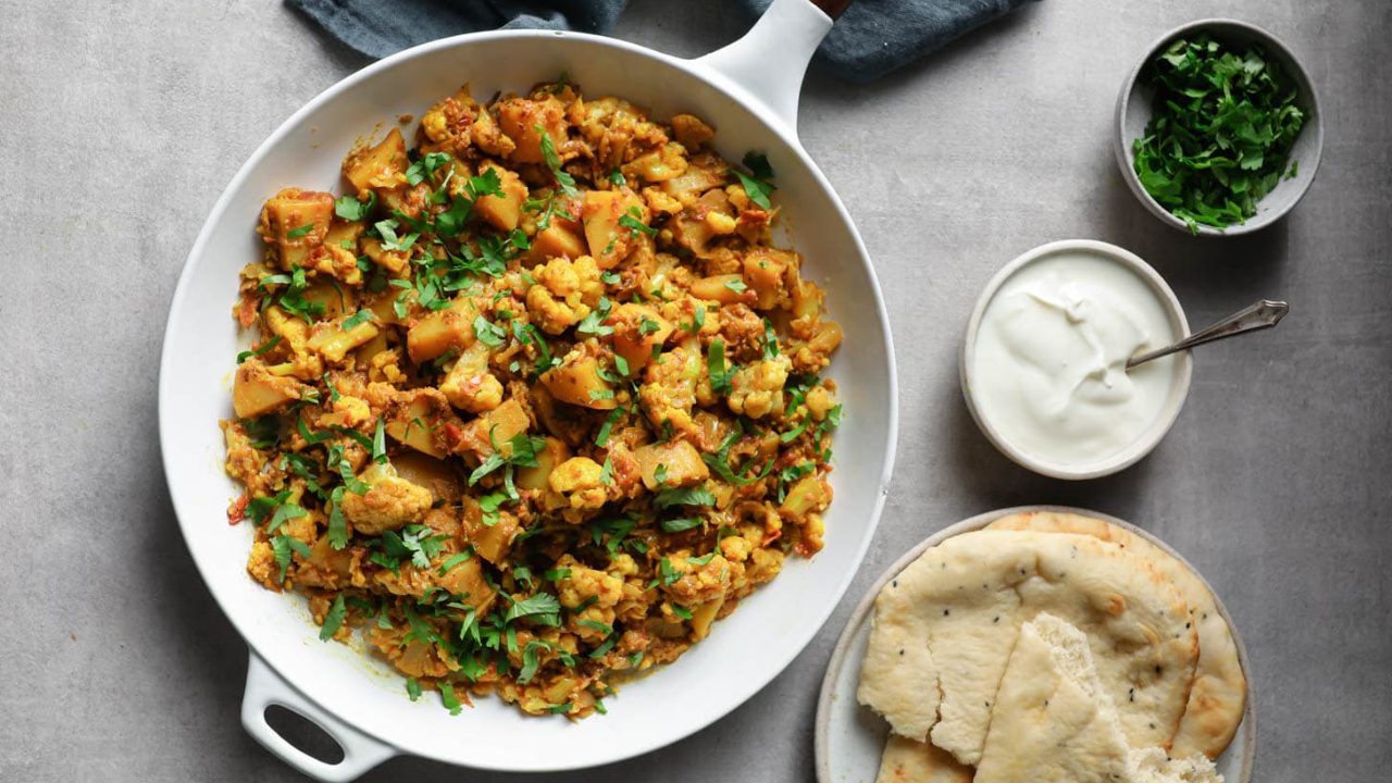 10. Aloo Gobi (Potato and Cauliflower Curry)