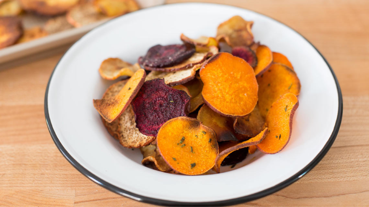 7. Roasted Veggie Chips