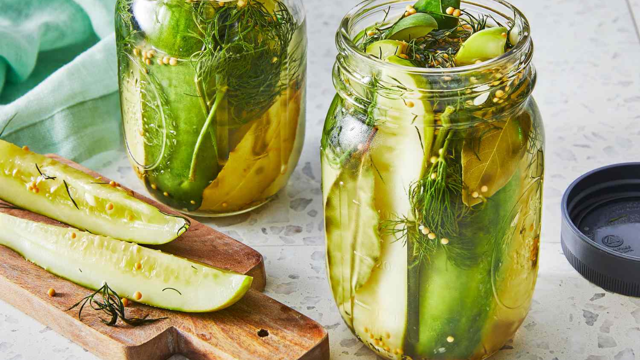 9. Easy Homemade Pickles