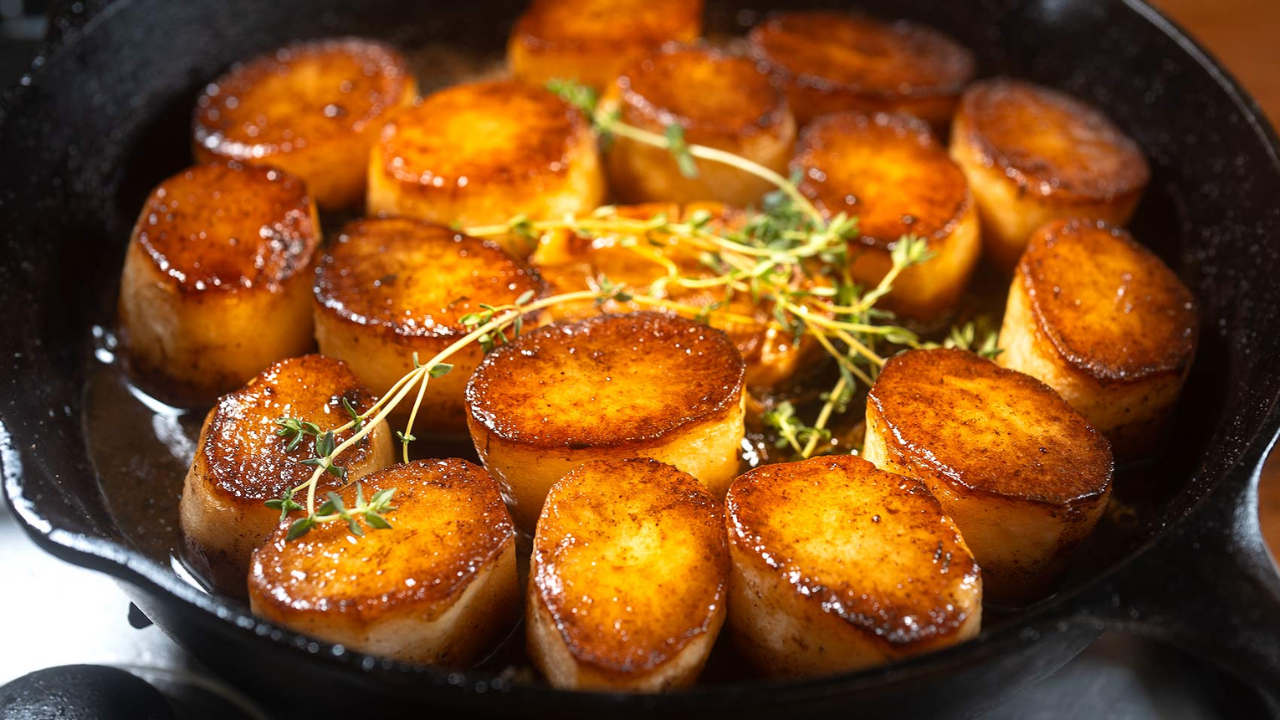 5. Fondant Potatoes
