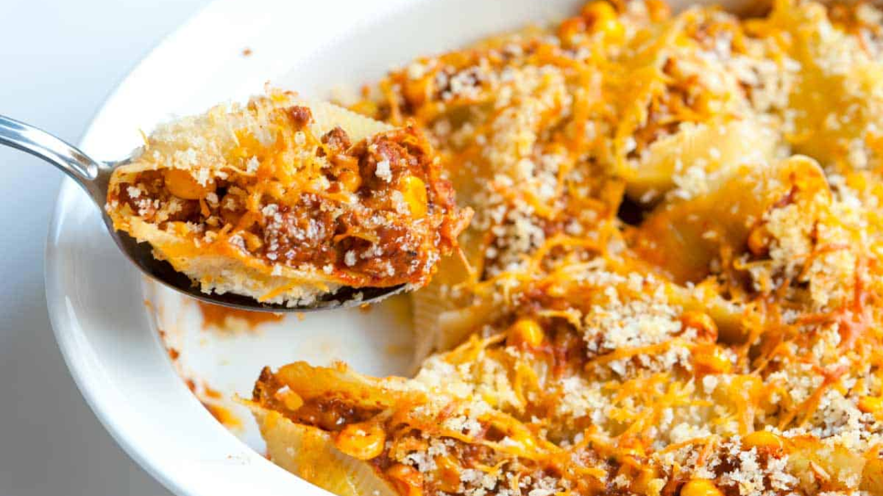 8. Taco Stuffed Shells