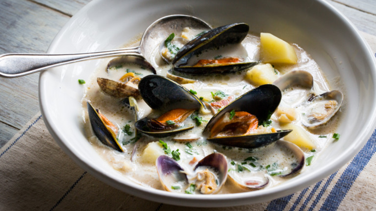 3. Seafood Chowder