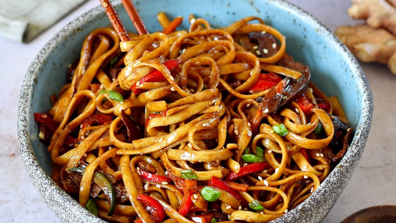8. The Fastest Noodle Stir Fry