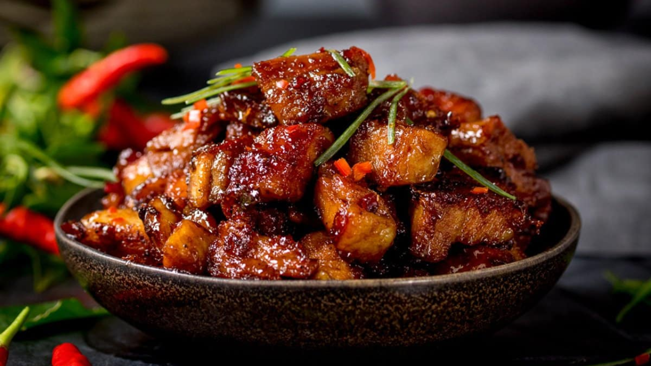 5. Crispy Thai Pork Bites with Sweet Chilli Sauce