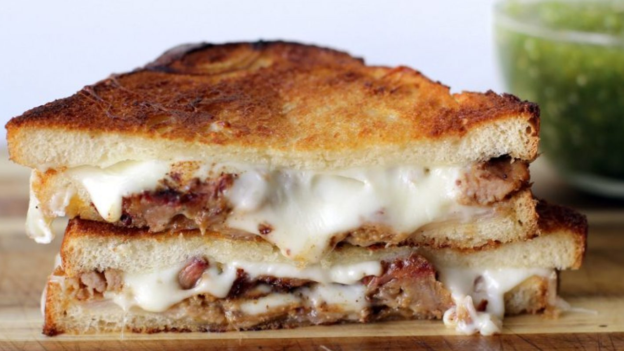 7. Cemita-Style Grilled Cheese
