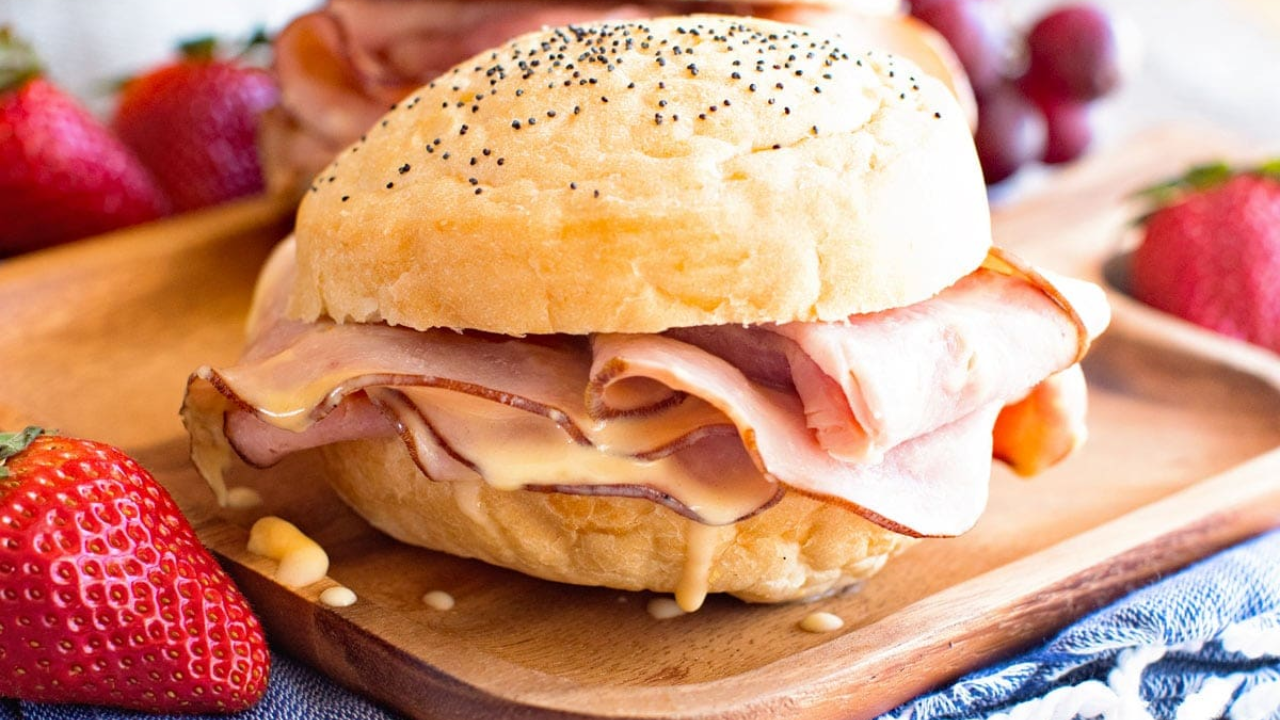 2. Ultimate Hot Ham & Cheese Sandwich