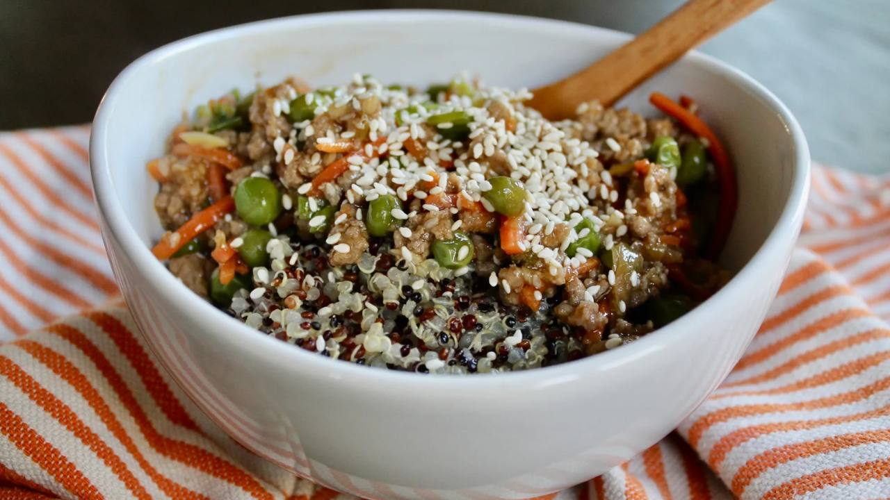 3. Turkey and Vegetable Quinoa Pot