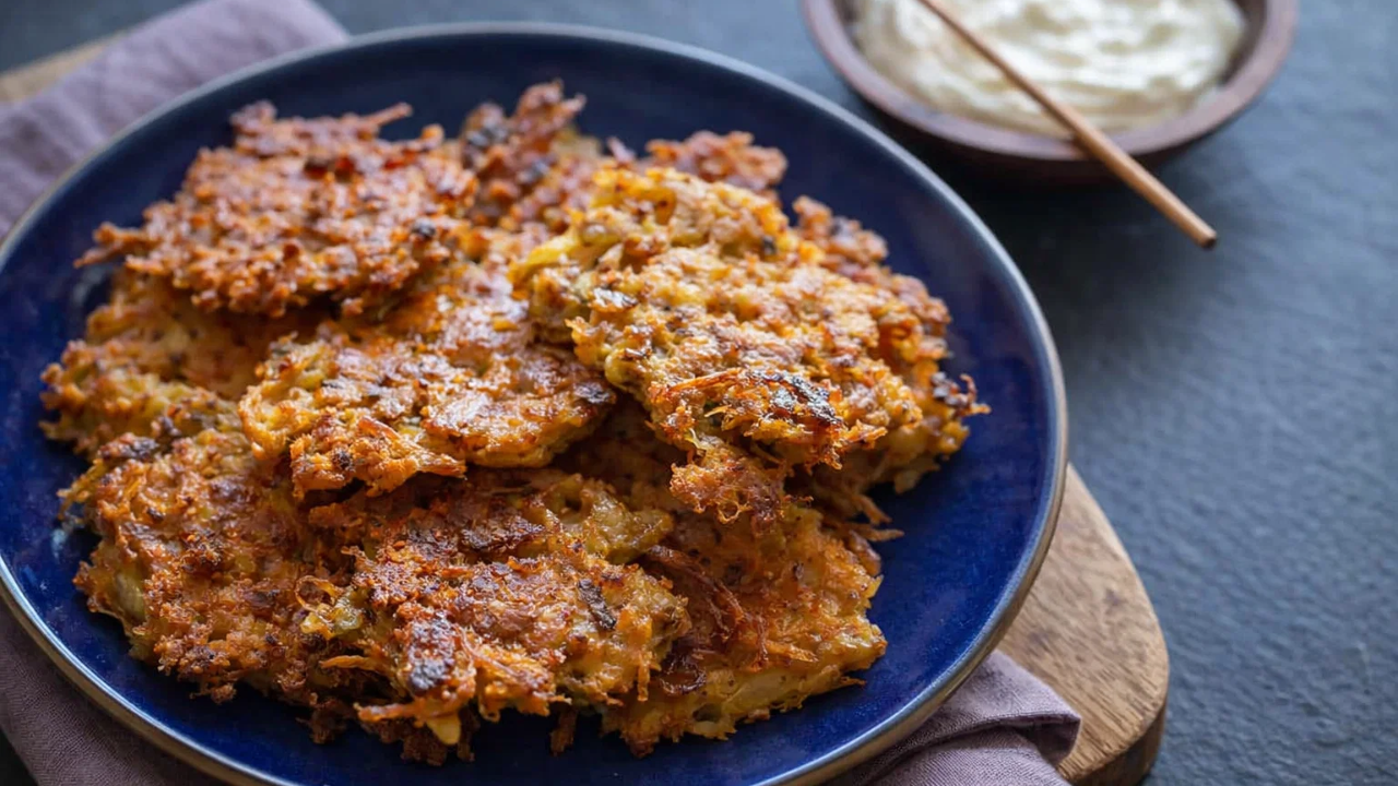 9. Crispy Root Vegetable Spiced Fritters