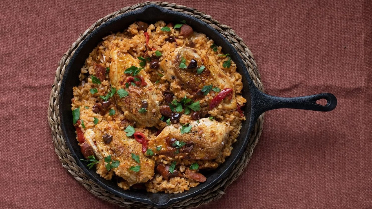 12. Spanish Chicken & Chorizo Paella