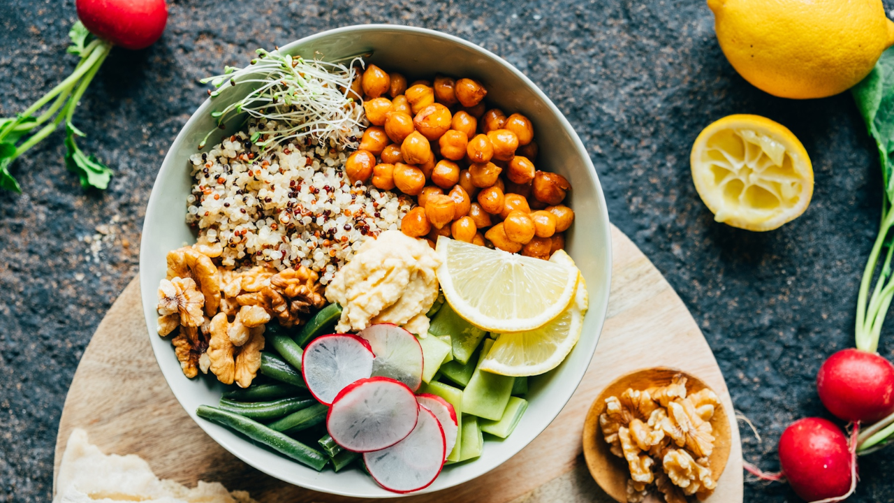 13. Ultimate Protein Veggie Bowl