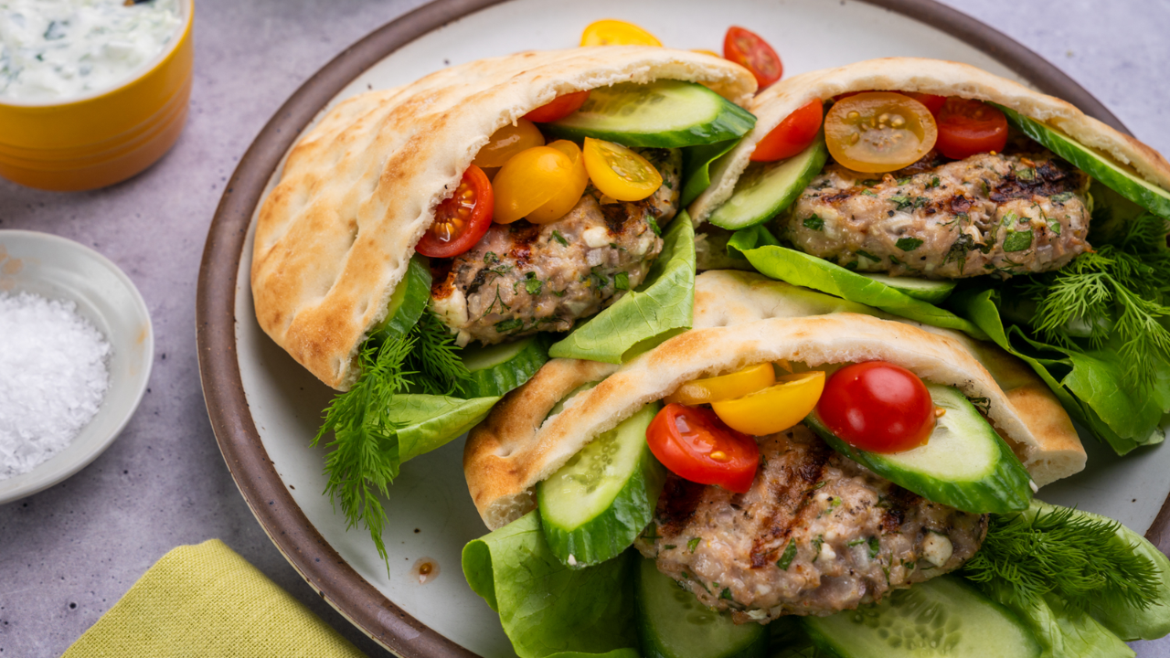 4. Protein-Packed Chicken Burger