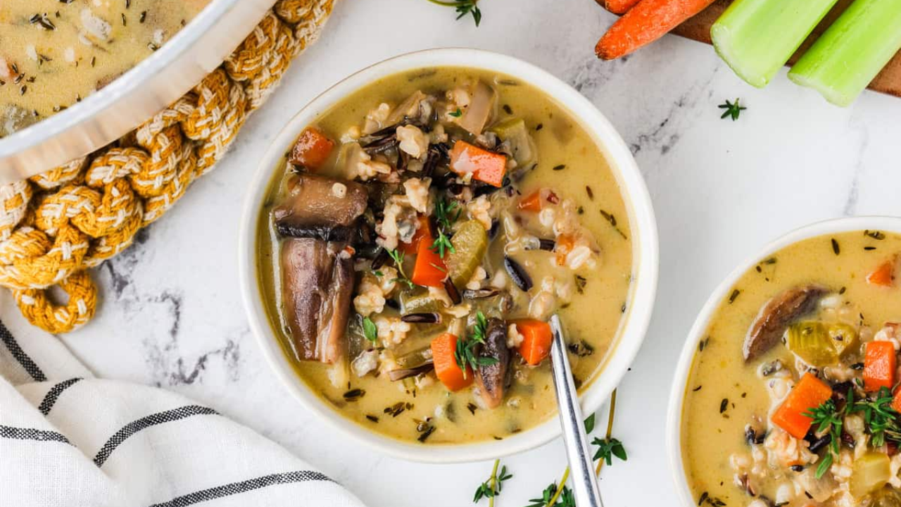 5. Creamy Wild Rice Soup